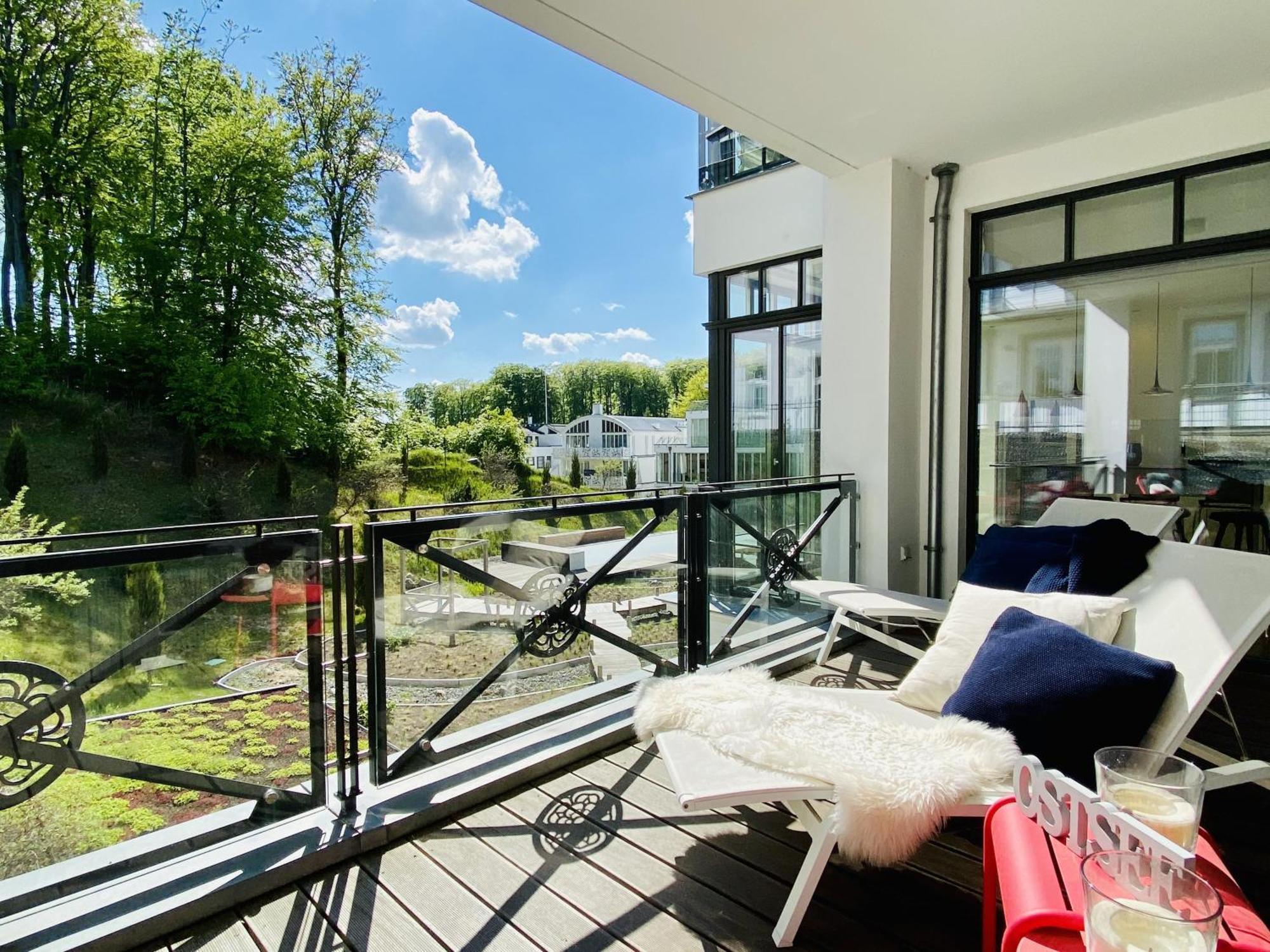Ferienwohnung Luxus Apartment Meerfreude Sellin Esterno foto