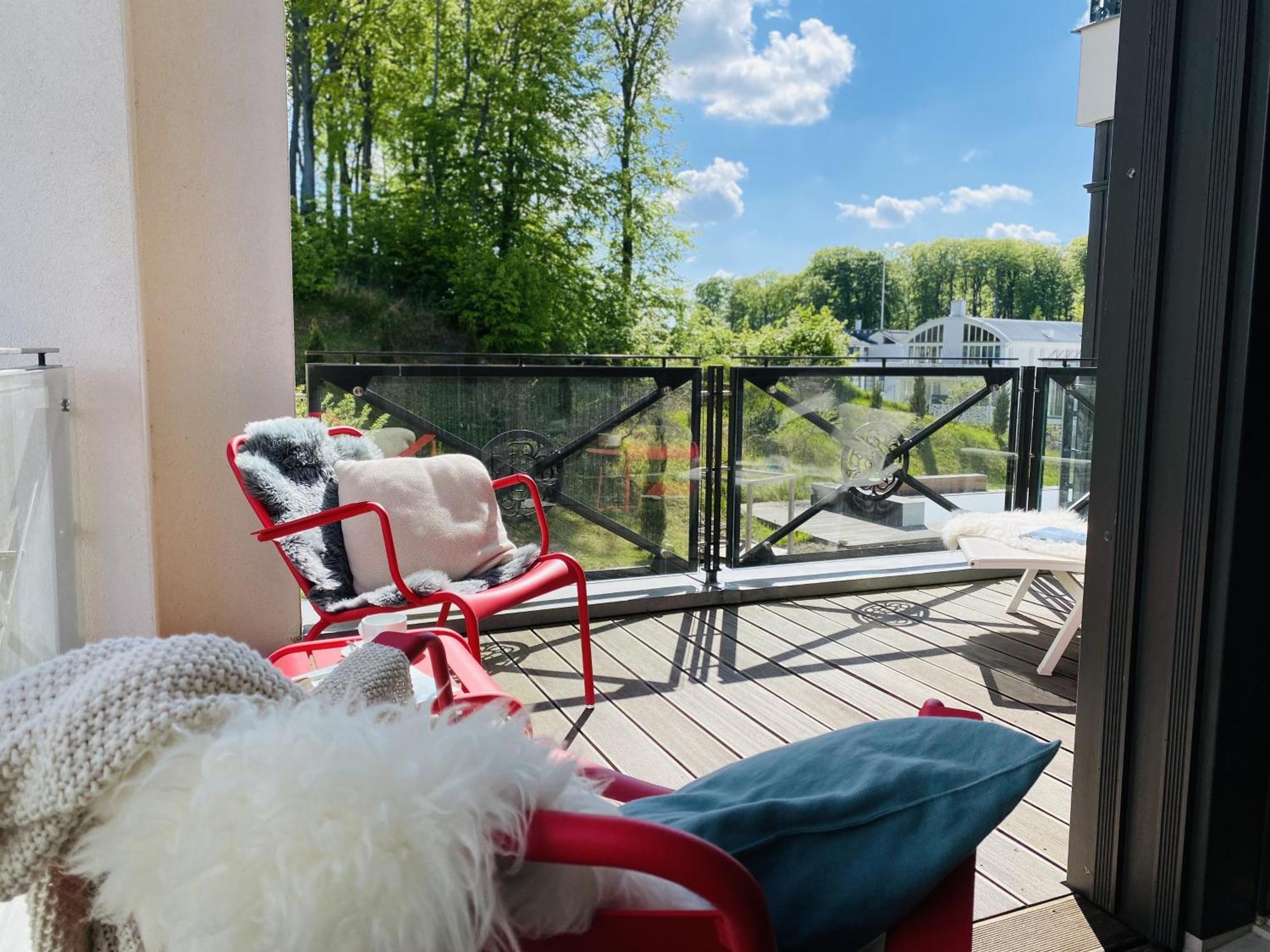 Ferienwohnung Luxus Apartment Meerfreude Sellin Esterno foto