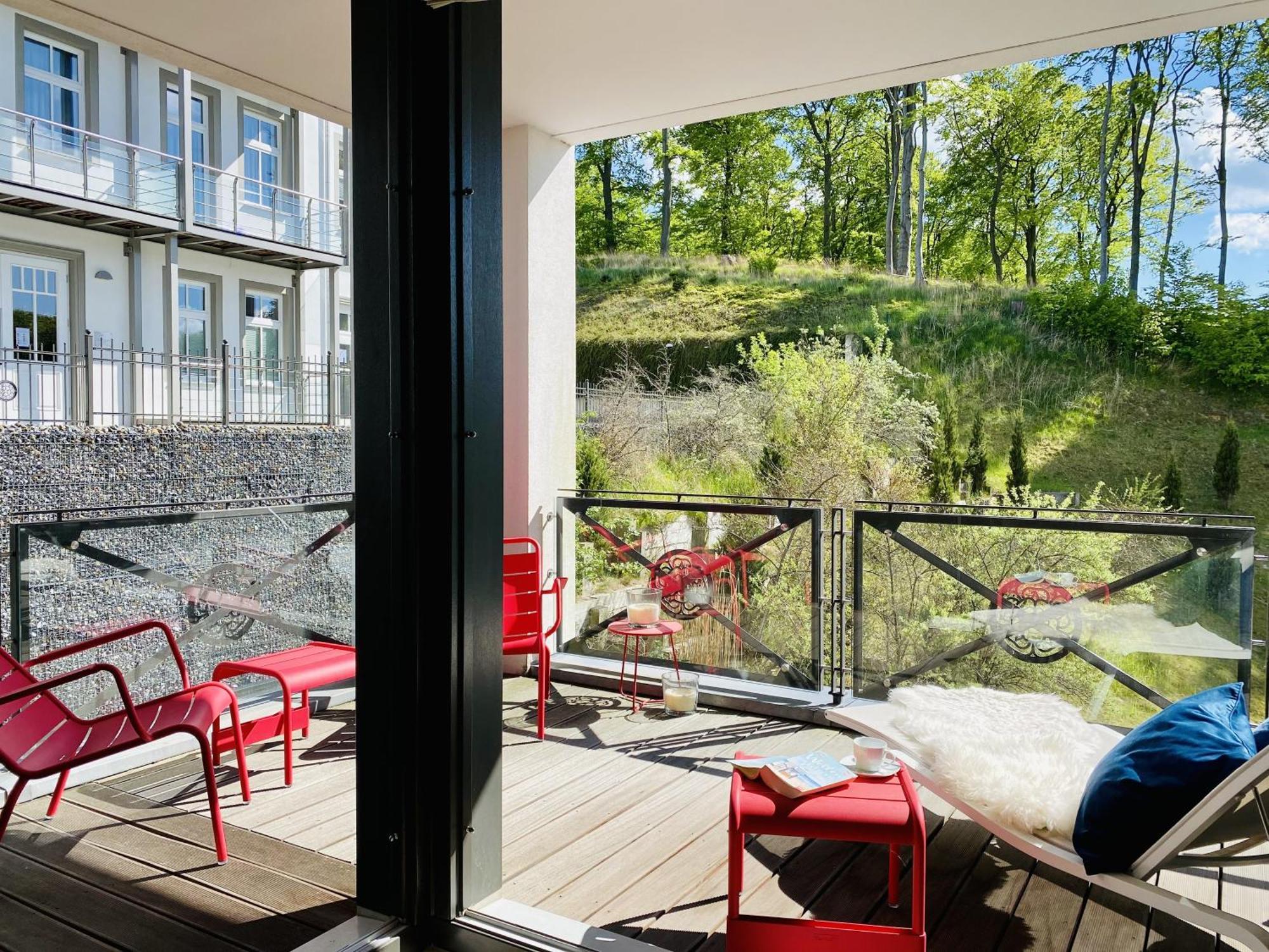 Ferienwohnung Luxus Apartment Meerfreude Sellin Esterno foto